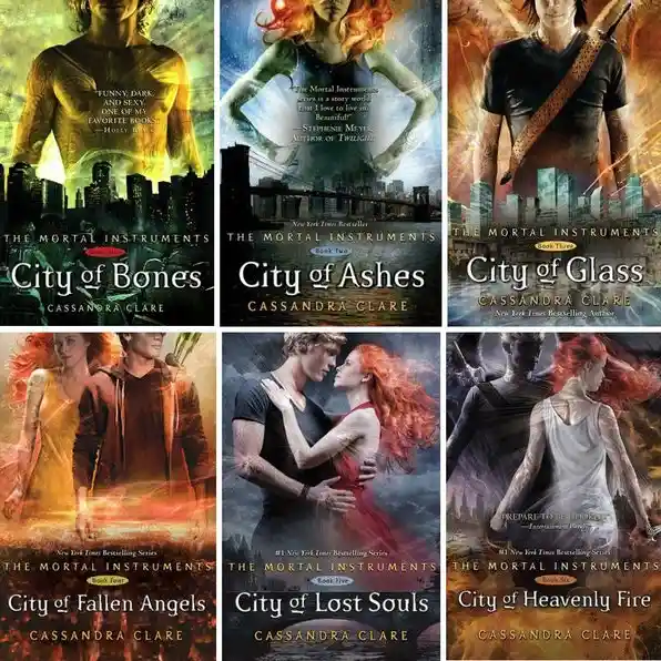 The Mortal Instruments Series (6 Books) by Cassandra Clare